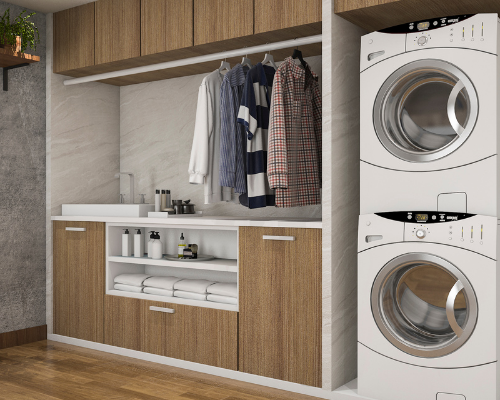 Laundry Renovations - Clever Storage